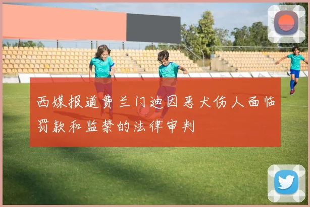 西媒报道费兰门迪因恶犬伤人面临罚款和监禁的法律审判