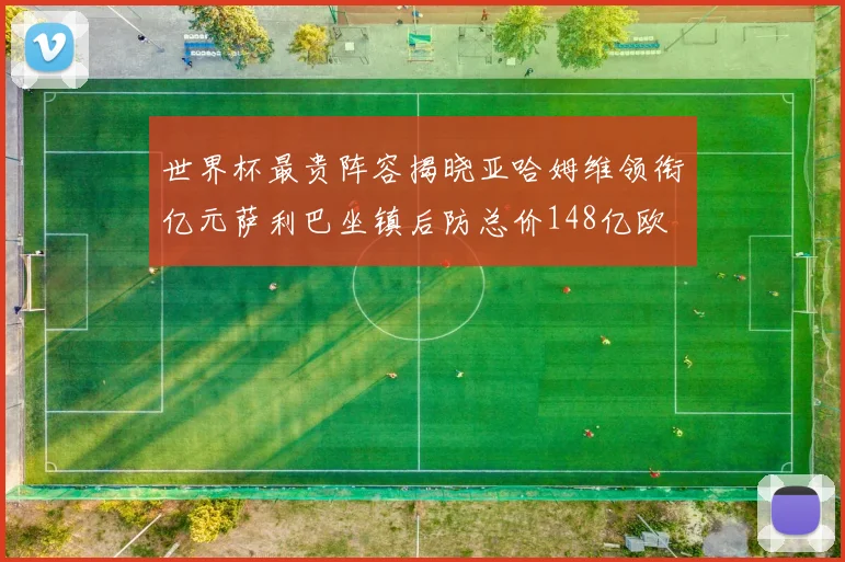 世界杯最贵阵容揭晓亚哈姆维领衔亿元萨利巴坐镇后防总价148亿欧